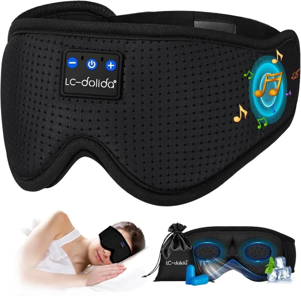 Bluetooth Sleep Mask Headphones