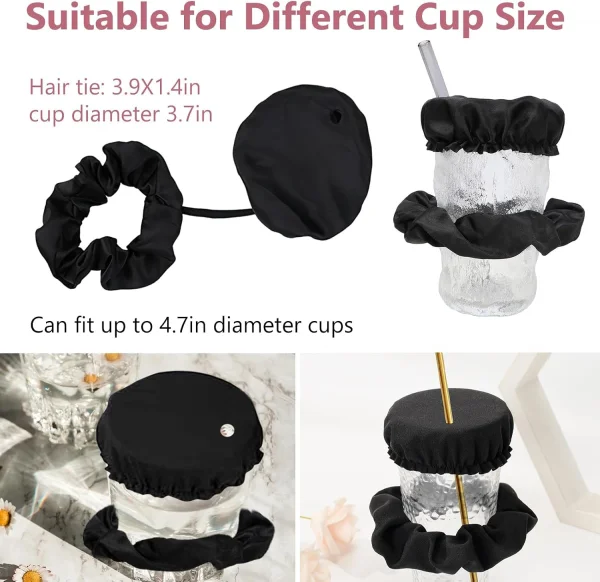 Drink Cover Scrunchie - 2 Pcs 